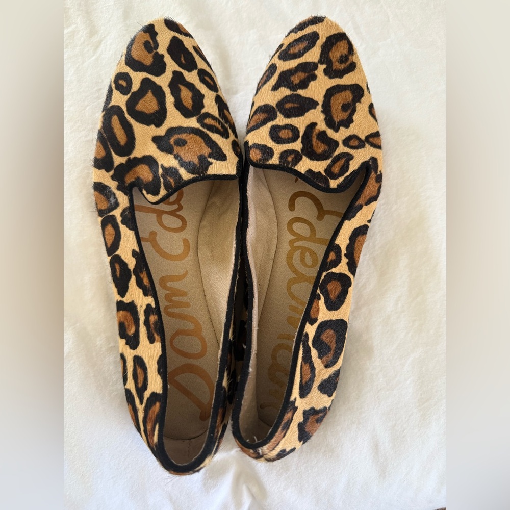 Sam Edelman Leopard Loafers